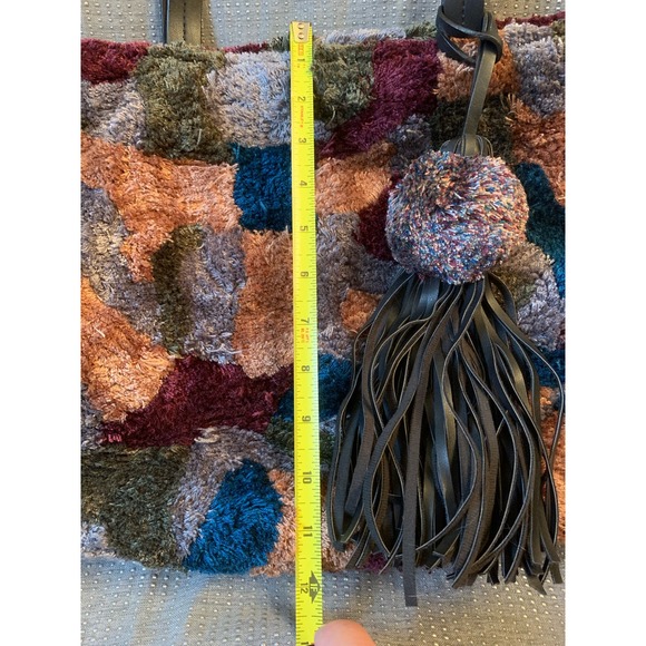 ZARA Large Hand Made Carpet Tote Bag - Picture 6 of 11